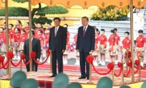 Tổng Bí thư, Chủ tịch nước Tô Lâm chủ trì lễ đón Tổng Bí thư, Chủ tịch nước Lào