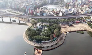 Xem xét thu hồi 4.200 m2 bán đảo hồ Đống Đa